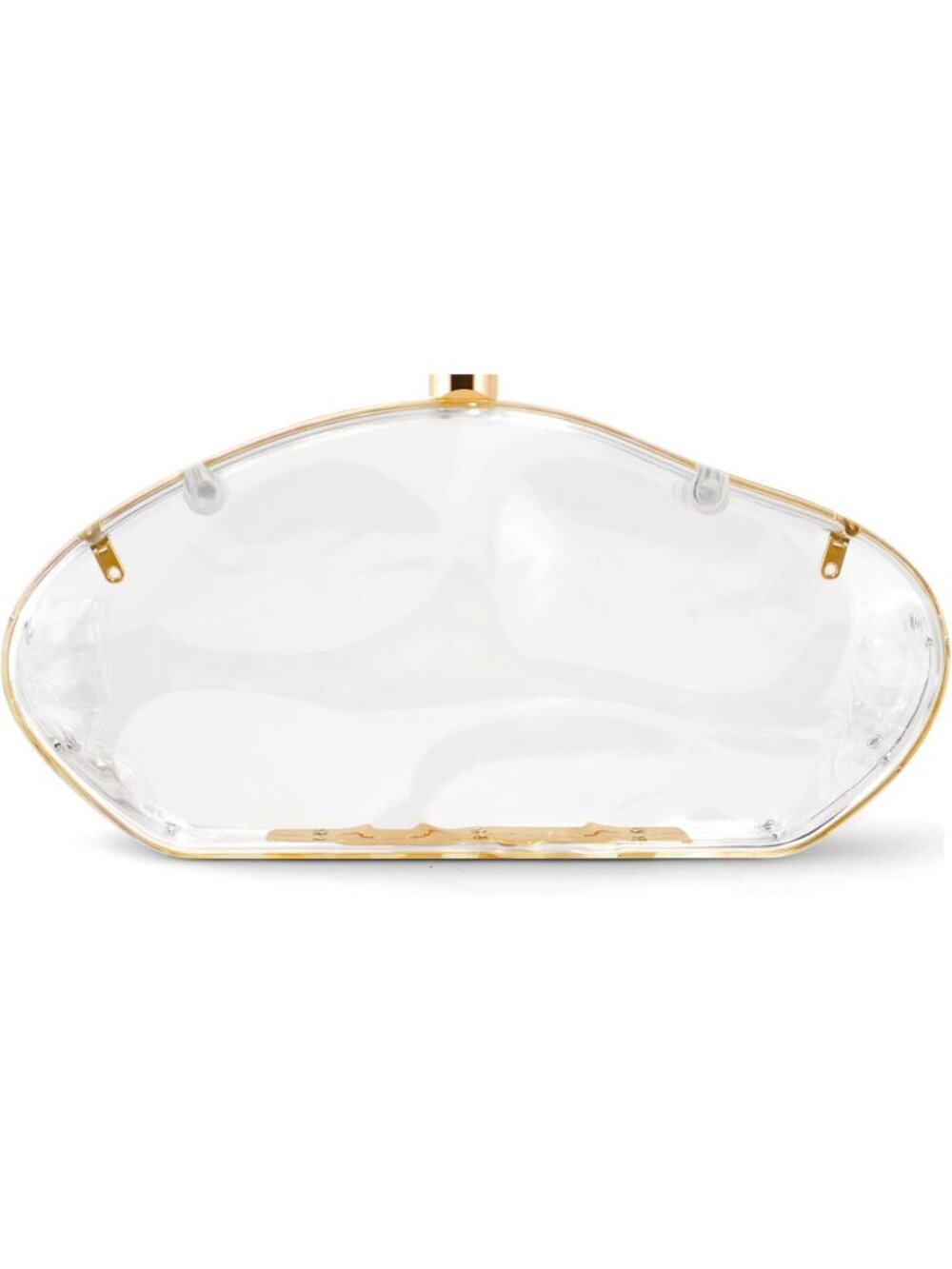 Women's Clear Acrylic Shell Clutch Purse Evening Party Prom Chain Bag